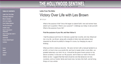 Desktop Screenshot of hollywoodsentinel.com