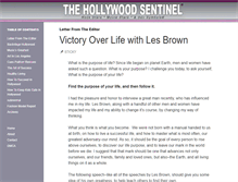 Tablet Screenshot of hollywoodsentinel.com